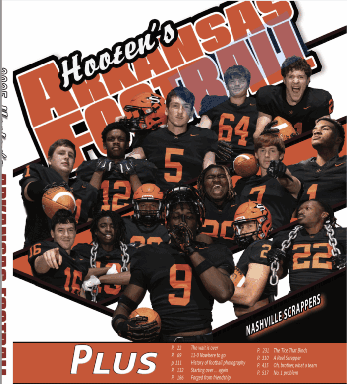 Nashville Cover- 2025 Hooten's Arkansas Football Magazine